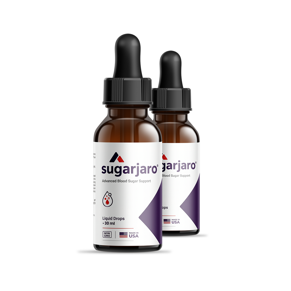 2 Bottles of Sugarjaro daily blood sugar and metabolic support elixir